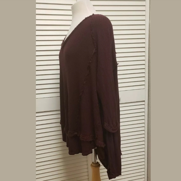 FREE PEOPLE We The Free Laguna Slouchy Thermal Top - Picture 5 of 8